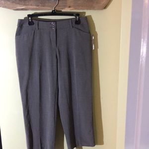 Capri style dress pants